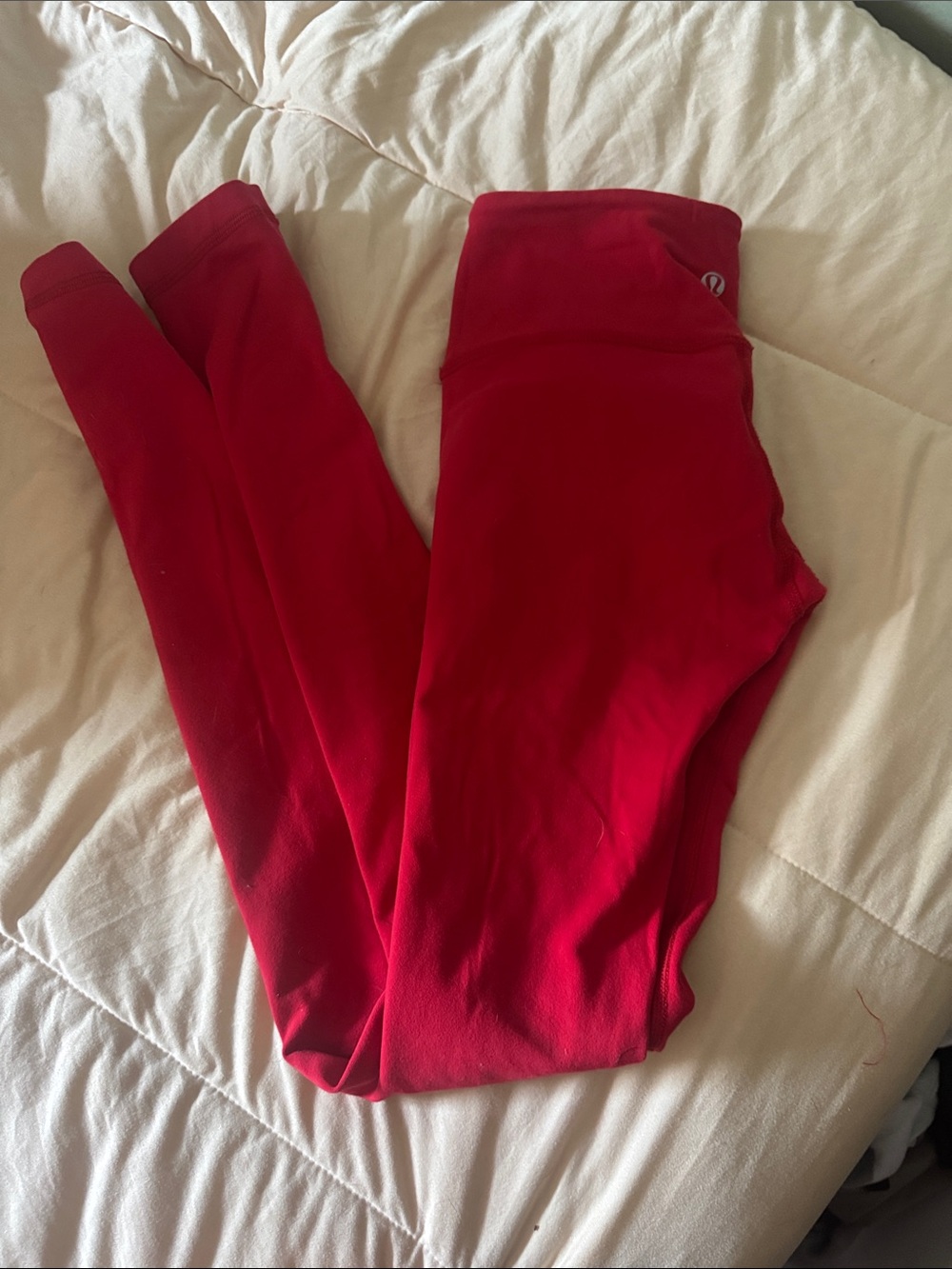 lululemon athletica Crimson Red Leggings